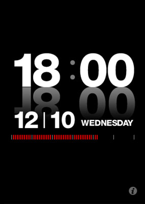 「at:time」のiPhone版、時計アプリとして登場！